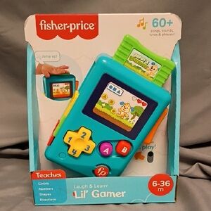 Fisher-Price Lil' Gamer - Teal and Yellow